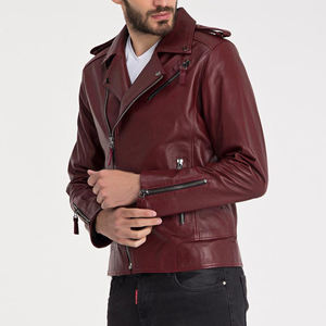 เสื้อแจ็คเก็ตนักบินหนังแท้สำหรับผู้ชาย  โลโก้ด้านหน้า กันน้ำ เป็นมิตรกับสิ่งแวดล้อม อุ่นสบายสำหรับฤดูหนาว สไตล์นักบิน โรงงานรับผลิตแบบ OEM ODM - Product Image 4