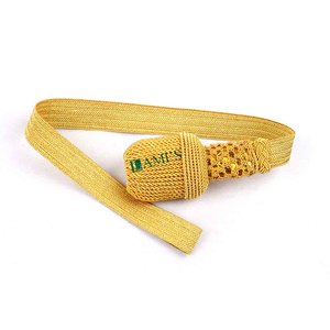 เชือกผูกทองแบบถักสีทอง - Product Image 1