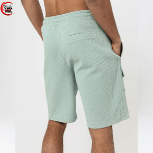 Pantalones cortos informales de algodón 100% para hombre, pantalones cortos de entrenamiento de playa con patrón sólido para correr, venta de moda personalizada y antiarrugas - Product Image 2