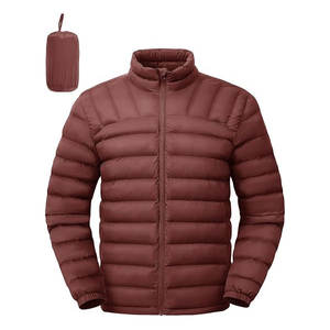 Men's <b>Lightweight</b> <b>Packable</b> Insulated Puffer Winter <b>Jacket</b> High Quality Water-Resistant Down Alternative Puffy Coat - Product Image 1