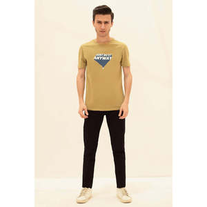 เสื้อยืดผู้ชายผ้าฝ้าย 100% พิมพ์ลายและซับเหงื่อ - ผู้ผลิตขายส่ง - Product Image 3