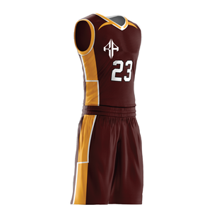 Ensembles de basket-ball à sublimation pour hommes, nouveau design, matériau 100% polyester de haute qualité, prix bon marché pour hommes - Product Image 1