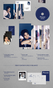 TREASURE - [ PLEASURE ] SPECIAL MINI ALBUM (VERSION BLEUE) Album KPOP Best Seller en Corée - Product Image 5