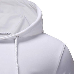 Sudaderas con capucha personalizadas de algodón 100%, patrón sólido, cuello forrado, lavado con ácido, estilo informal de verano, apliques de diseño 3D bordados - Product Image 6