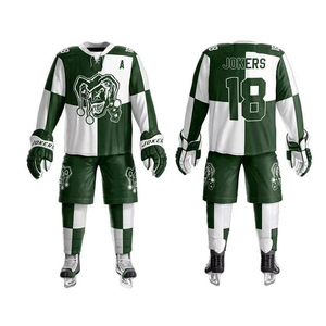 Ropa deportiva superventas de secado rápido 100% poliéster logotipo personalizado y para ropa informal uniformes deportivos de hockey sobre hielo - Product Image 2