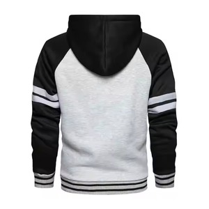 Sweat-shirts à capuche en polaire pour hommes sur mesure, grande taille, de haute qualité, en coton et polyester, lourds, vierges, surdimensionnés, unisexe - Product Image 2