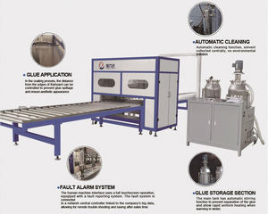 Contrôle automatiquement la vitesse du convoyeur Panneaux d'isolation de la salle de soleil du distributeur automatique - Product Image 4