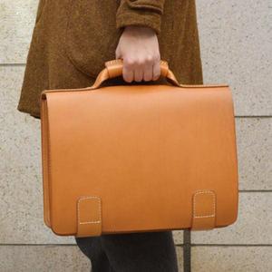 Bolso de mano de la mejor calidad, exportación, acabado Natural, piel de Animal Real, acabado de cuero puro, bolsos para ordenador portátil, bolsos de hombre de alto estándar - Product Image 1