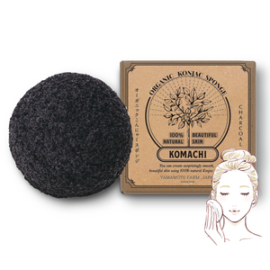 Cepillos y depuradores de baño de esponja exfoliante Konjac Face Spa de alta calidad con ingredientes naturales - Product Image 1