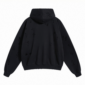 Embroidery Hoodie Reflective Custom Mens Sweatsuit Sets Vendor Track Suits for Men Jogging - Product Image 4