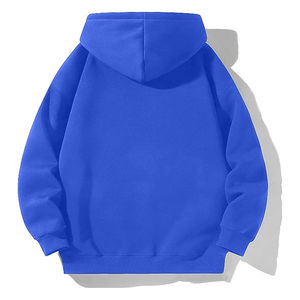 Streetwear Sweat à capuche surdimensionné en coton de haute qualité pour hommes, pochette tricotée personnalisée pour l'hiver, au prix de gros - Product Image 4