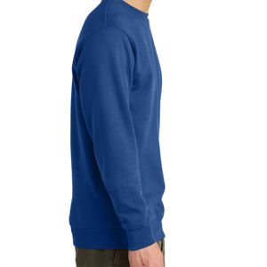 เสื้อสเวตเตอร์คอกลมผ้าฟลีซสำหรับผู้ชายทรงพอดีตัวใส่สบายทนทานเหมาะสำหรับสวมใส่สบาย - Product Image 6