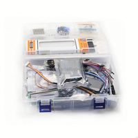 Kit éducatif amélioré ATmega328P R3 avec moteur pas à pas, module RFID, ensemble d'expériences électroniques DIY pour débutants