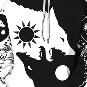 Sweat-shirt à capuche unisexe personnalisé pour l'hiver, 100% coton, léger, sublimation, respectueux de l'environnement, haute qualité, vente en gros - Product Image 6