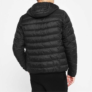 Chaqueta acolchada cálida de estilo de moda personalizada para hombre, ropa de calle impermeable con logotipo personalizado, chaquetas acolchadas de poliéster de diseño OEM - Product Image 2
