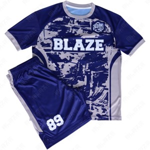 Tenues de football personnalisées en gros à prix abordable – Ensemble maillot de foot sublimé respirant et à séchage rapide pour hommes et enfants – Kits d'entraînement d'équipe - Product Image 3