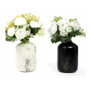 Handcrafted Golden Stainless Steel Flower Vase Unique Decorative <b>Tabletop</b> Accent for Weddings Festivals and Modern Interiors - Product Image 6