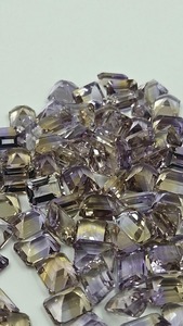 Pierre précieuse améthyste violette AA, pierre naturelle taillée en octogone, facettée, 200 carats, certifiée par un tiers pour la fabrication de bijoux - Product Image 4