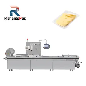 Modified Atmosphere Plastic Tray Packaging Machine MAP Thermoforming Packaging Machine For Bacon Meat