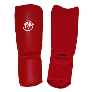 Haute qualité en cuir véritable jumeaux protège-tibia Logo personnalisé imprimé équipement de combat protège-tibia professionnel protège-tibia - Product Image 6