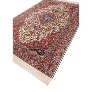 Alfombra de Lana Azul Aalam Anudada a Mano Pae-6230 9x12 Rectangular con Patrón de Medallón para Sala de Estar, Dormitorio, Pasillo, Hecha a Mano con Viscosa - Product Image 2