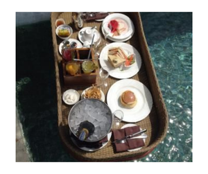 ตะกร้าหวายลอยน้ำสำหรับใส่อาหารเช้ากลางแจ้งตะกร้าหวายแบบลอยสำหรับใส่ในสระตะกร้าหวายสำหรับใส่อาหารเช้า - Product Image 3