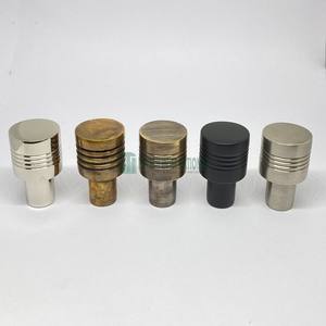 Perilla cilíndrica de latón macizo para armario, perilla de Metal antiguo de alta calidad, tirador de cajón de armario, Hardware al por mayor - Product Image 3