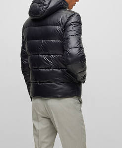 Manteau d'hiver chaud confortable et élégant, rembourrage gonflé à capuche personnalisé réfléchissant pour l'extérieur - Product Image 4
