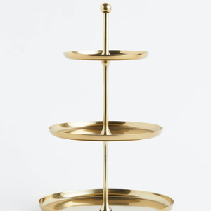 Soporte de aluminio fundido para pasteles, utensilios para hornear, accesorios de cocina, magdalenas de pastelería, servidor de pasteles decorativo de Navidad, suministros de mesa - Product Image 1