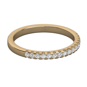 Bague pour femme en or 18 carats avec diamant de laboratoire - Product Image 5