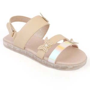 Girls Fancy <b>Sandal</b> (92705) - Beige - Product Image 1