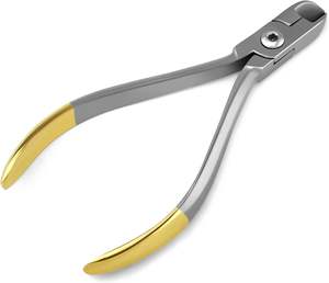 Coupe-fil dur dentaire à usage professionnel Instruments orthodontiques Pinces en acier inoxydable pour couper les fils d'arc durs - Product Image 6
