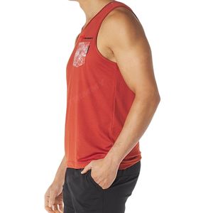 Custom Logo Wholesale Sleeveless Cotton <b>Running</b> <b>Singlet</b> Men's Athletic Workout Tank Top for Gym Summer Fitness Wear - Product Image 3