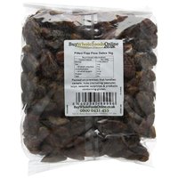 Dattes séchées biologiques en vrac, emballées sous vide, collation saine de grande taille pour la consommation alimentaire