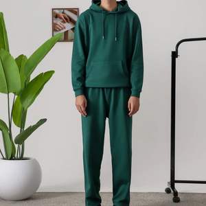 Conjunto de Sudadera con Capucha y Pantalones Deportivos Personalizados de Alta Calidad, Sudadera con Capucha Extra Grande y Pantalones Deportivos para Hombre, Venta al Por Mayor OEM - Product Image 2