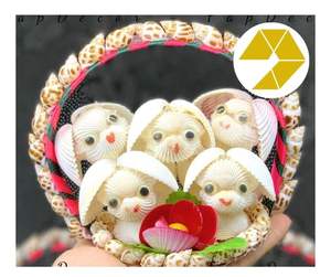 Décor de coquille d'escargot fait à la main dessins d'animaux de coquillage mignon idée cadeau parfaite coquillage en vrac animaux offres spéciales prêtes pour l'expédition - Product Image 1