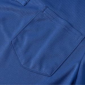 2025 nuevos hombres para camisa Polo algodón peinado ajuste clásico logotipo personalizado estampado Antiarrugas Alta Calidad en Stock - Product Image 3