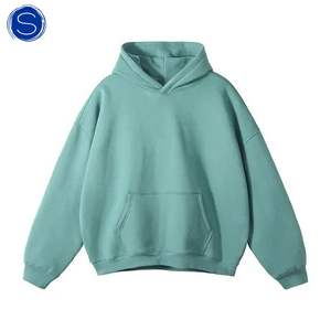 Hoodies pour hommes en tissu denim avec impression par transfert de chaleur - Product Image 5