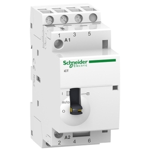 Contattore SCHNEIDER ELECTRIC ICT 25A 3NO 220-240V 50Hz MO A9C21833 - Product Image 1