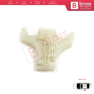 Clips de Reparación del Regulador de Ventanas BWR5582, Puerta Trasera Izquierda para Santa Fe CM 2005-2012, Elantra HD 2005-2011, 834712B000 - Product Image 3
