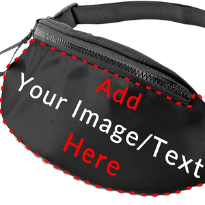 Riñonera deportiva con logotipo personalizado, bolso de cintura ligero para correr - Product Image 1