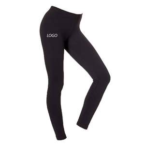 Leggings de yoga pour femmes Spandex/Polyester Respirant Multi-positions Logo personnalisé Blanc - Product Image 1