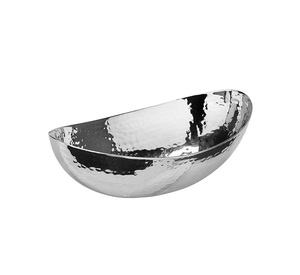 Grand bol de service en acier inoxydable pour un mélange et un service pratiques des aliments en vrac lors des rassemblements sociaux - Product Image 6