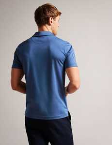 Polo de lujo para hombre, Color sólido, elegante, elegante, estilo informal, transpirable, que absorbe la humedad, ligero, moda de verano, proveedor OEM - Product Image 4
