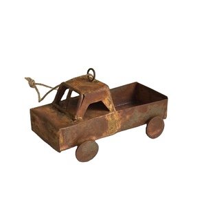 Arbre de noël rustique suspendu, en fer métallique, grande qualité, décoration pour voiture de noël - Product Image 1