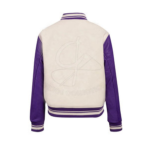 Chaquetas con hombros caídos de Pekín personalizadas de alta fabricación para mujer, chaquetas con letras de manga larga, características impresas transpirables - Product Image 2