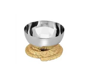 Tazón de servicio de aluminio fundido clásico para frutas secas, fecha y dulces, Decoración de mesa, tazón de Metal de Royal Home Collection Supplies - Product Image 4