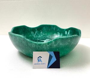 ชามเรซินสำหรับตกแต่งโต๊ะอาหารหลากสีชุดถ้วยชามสลัดทำจากเรซินหรูหราเครื่องครัวชามผลไม้ปลอดภัยสำหรับรับประทานอาหาร - Product Image 2