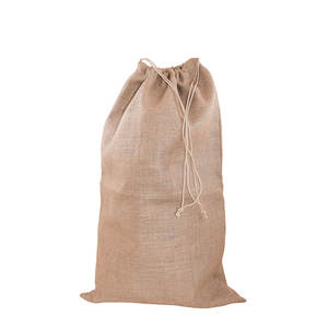 Bolsas de lona de yute grandes y pesadas, nudo de cuerda para hombres y mujeres, uso de calidad Premium, sacos reutilizables cómodos ecológicos - Product Image 6