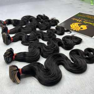 Vente en gros pas cher Body Wave 100% paquets de cheveux bruts vietnamiens/brésiliens/Tape-In/ I-Tip Top Vendor Cheveux naturels - Product Image 3